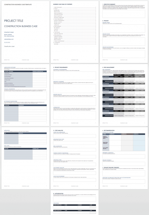 Free Business Case Templates | Smartsheet