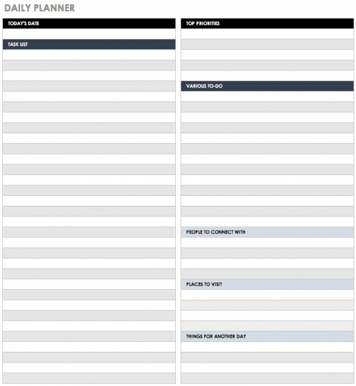 Free Blank Calendar Templates - Smartsheet