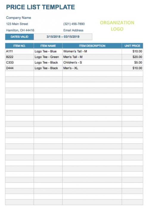 Free Google Docs Invoice Templates | Smartsheet