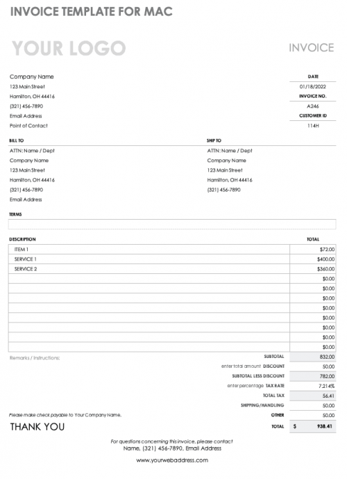 Free Excel Templates for Mac - PM, Accounting & More | Smartsheet