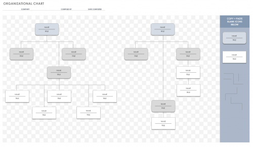 Free Org Chart Templates for Excel | Smartsheet