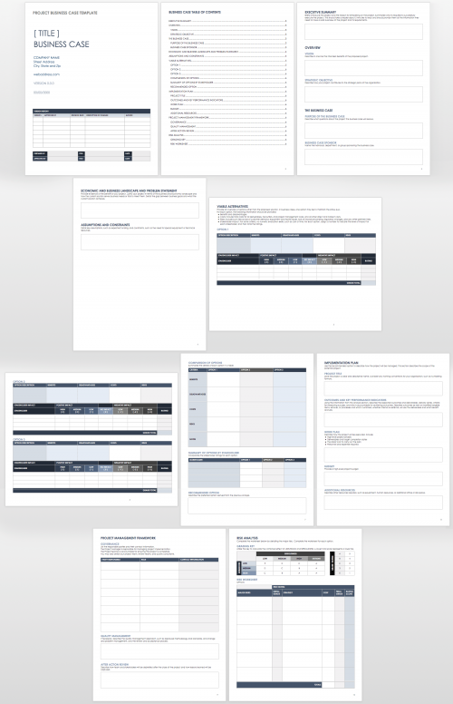 Free Business Case Templates | Smartsheet