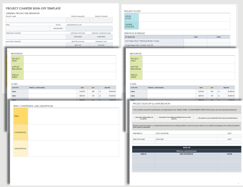 Free Project Sign-Off Templates | Smartsheet