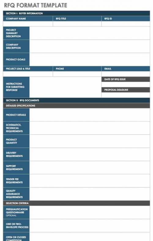 Make the Most of the RFQ Process | Smartsheet