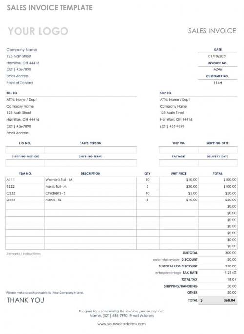 Free Purchase Order Templates | Smartsheet