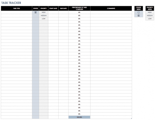 30+ Free Task and Checklist Templates | Smartsheet