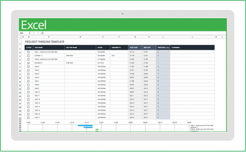 Project-Management-Project-Timeline