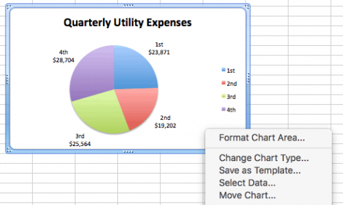 create pie chart in excel with data