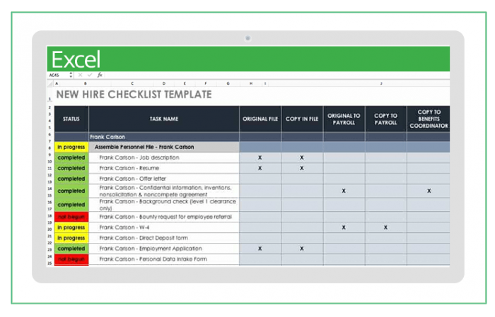 Top Excel Templates for Human Resources Smartsheet