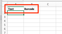 How to Create a Barcode in Excel | Smartsheet