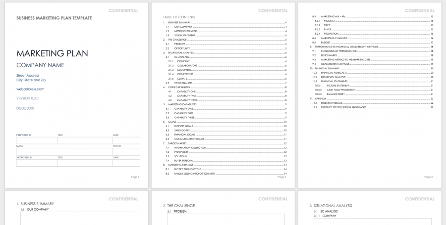 Marketing Plan Templates with Guide | Smartsheet