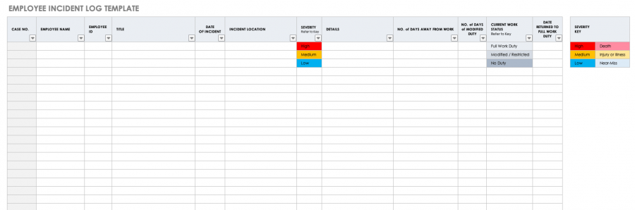 Free Workplace Accident Report Templates | Smartsheet