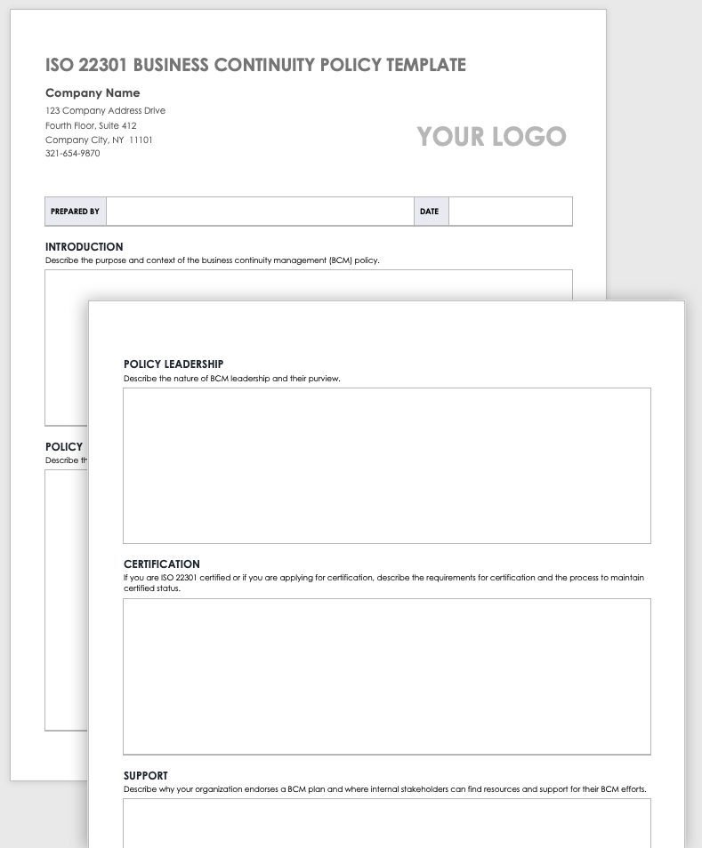 ISO 22301 Business Continuity Management Made Easy | Smartsheet