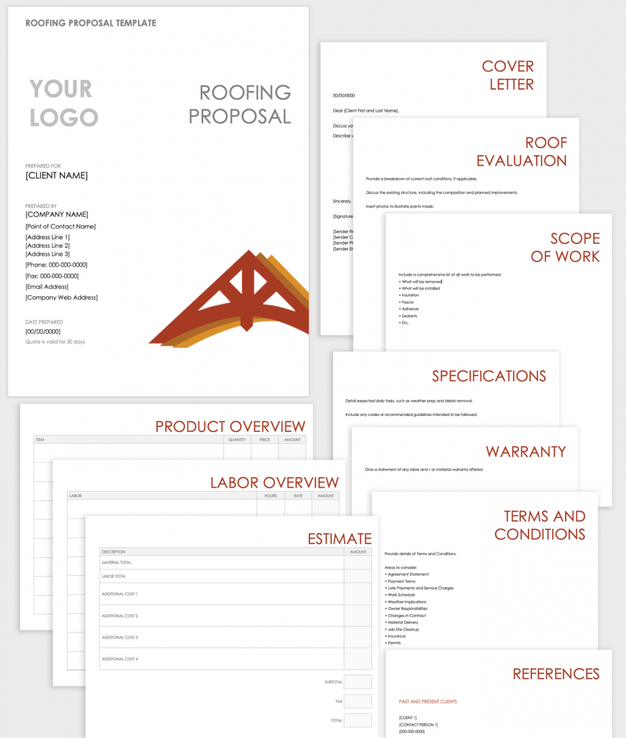 Free Construction Proposal Templates & Forms | Smartsheet