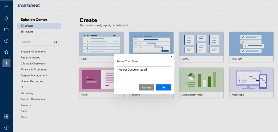 Agile Document Management - Smartsheet