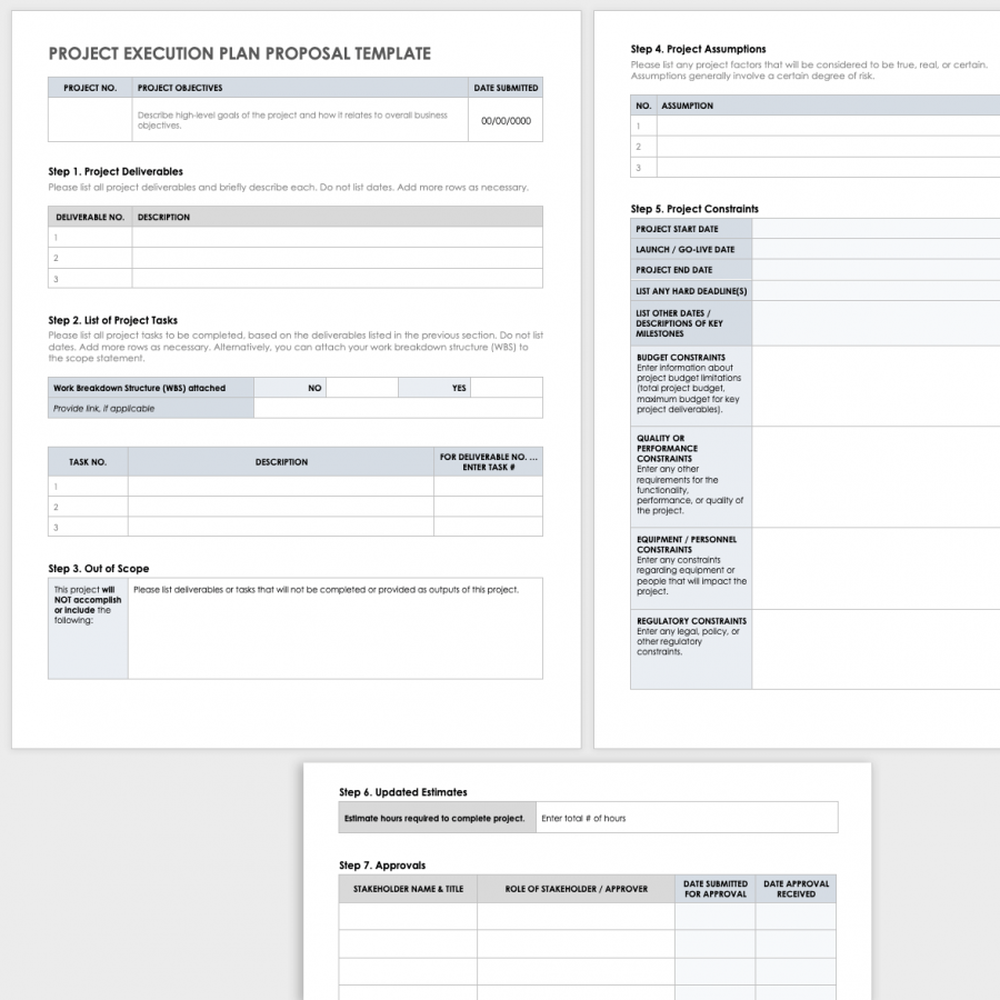 Free Project Execution Plan Templates | Smartsheet