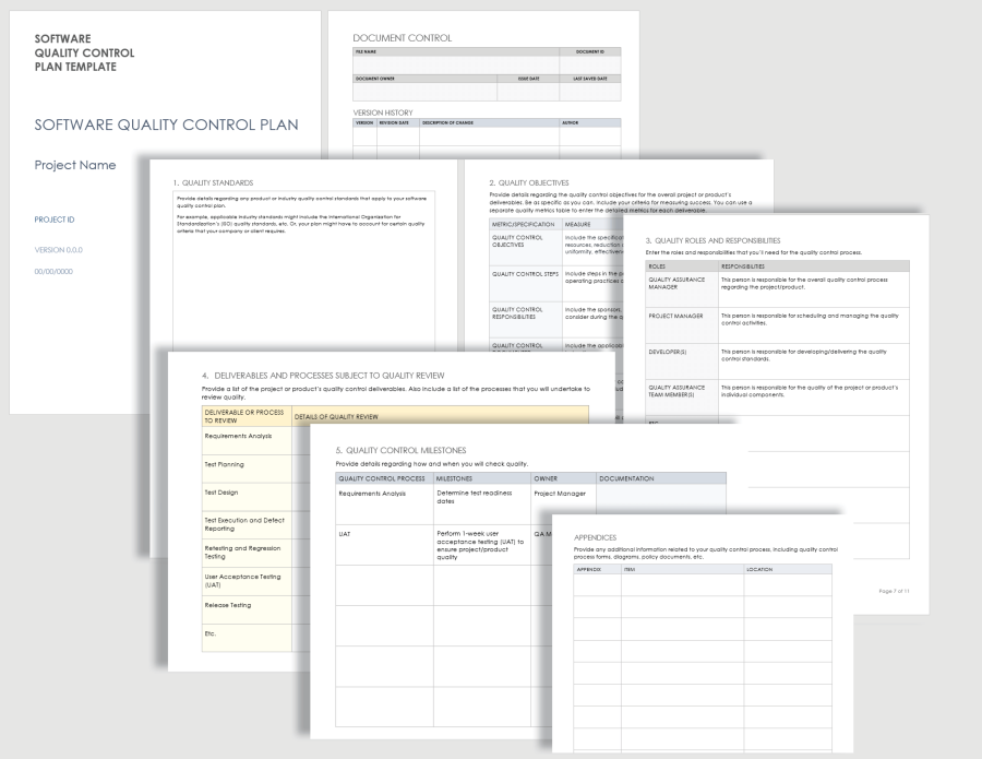 Free Quality Control Templates | Smartsheet