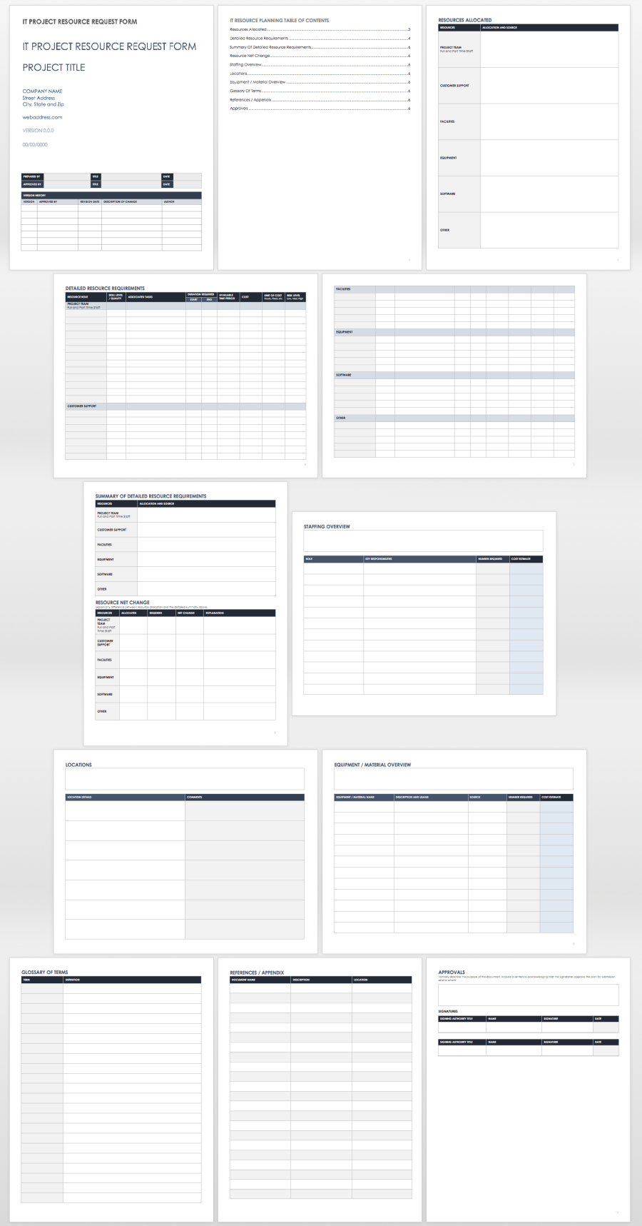 IT Project Request Forms & Templates | Smartsheet