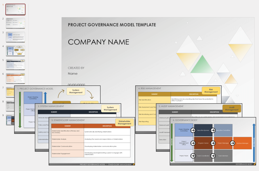 Free Project Governance Templates | Smartsheet