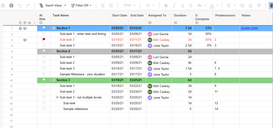 How to Create a Gantt Chart in Excel | Smartsheet