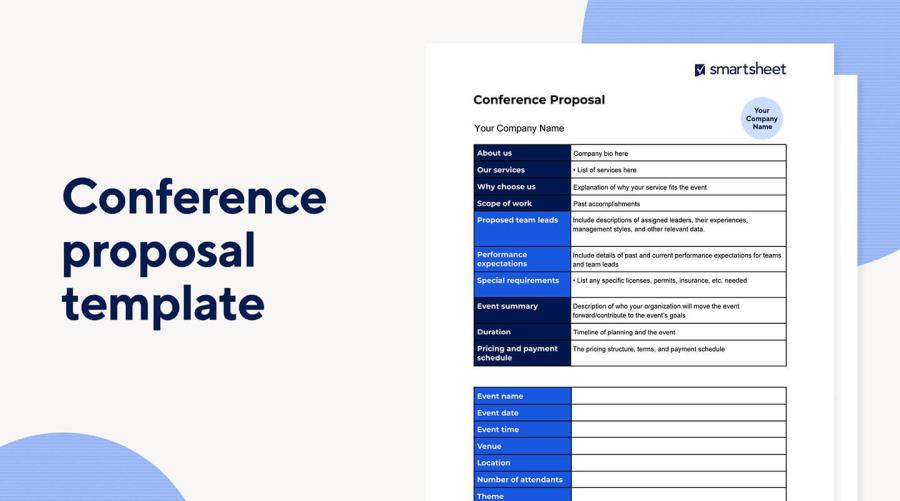 9 Free Conference Planning Templates | Smartsheet