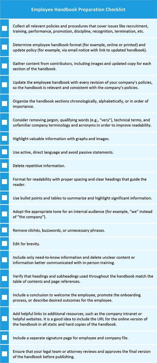 Employee And Company Handbook Templates | Smartsheet