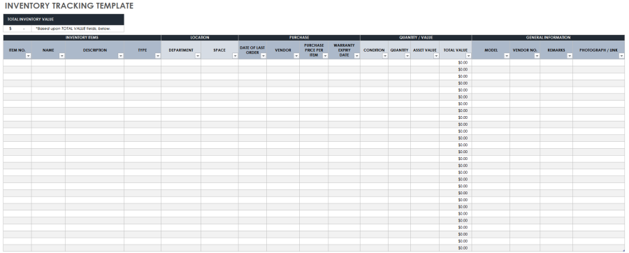 Free Small Business Bookkeeping Templates | Smartsheet