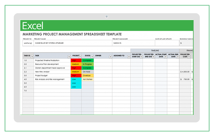 Free Marketing Project Management Templates | Smartsheet