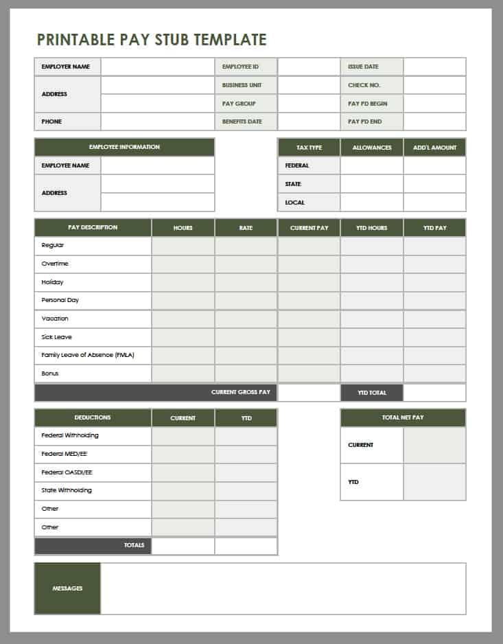 15 Free Payroll Templates Smartsheet