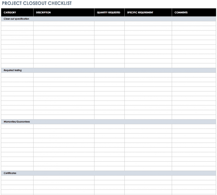 30+ Free Task and Checklist Templates | Smartsheet