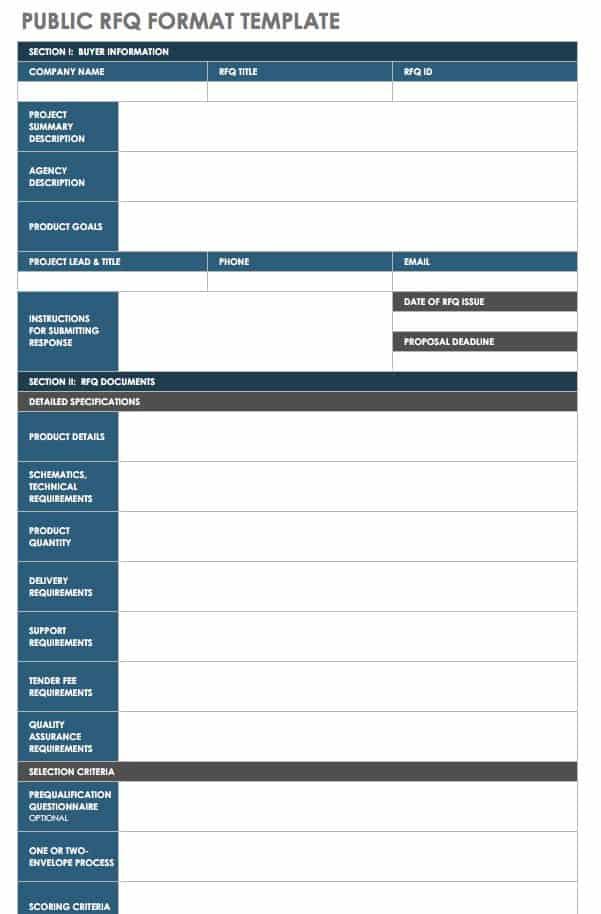 Make the Most of the RFQ Process | Smartsheet