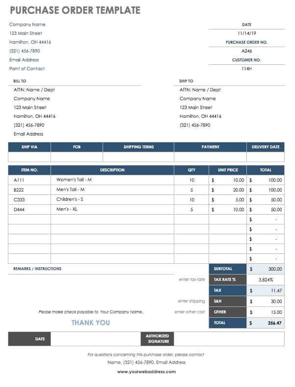 55 Free Invoice Templates | Smartsheet