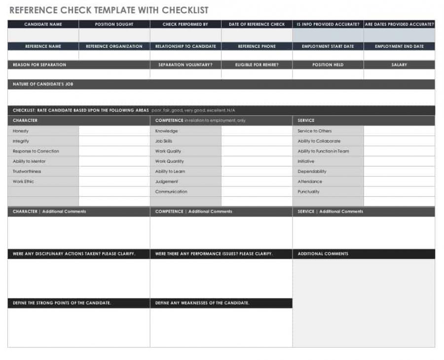 Free Reference List Templates | Smartsheet