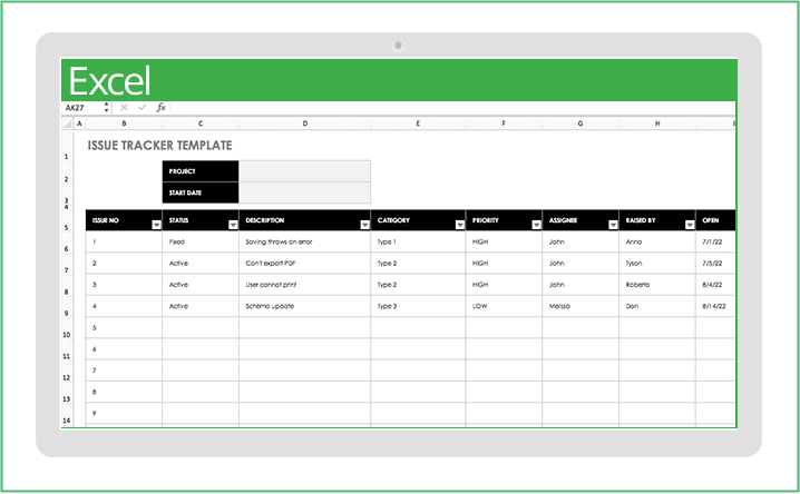 Free Excel Project Management Templates | Smartsheet