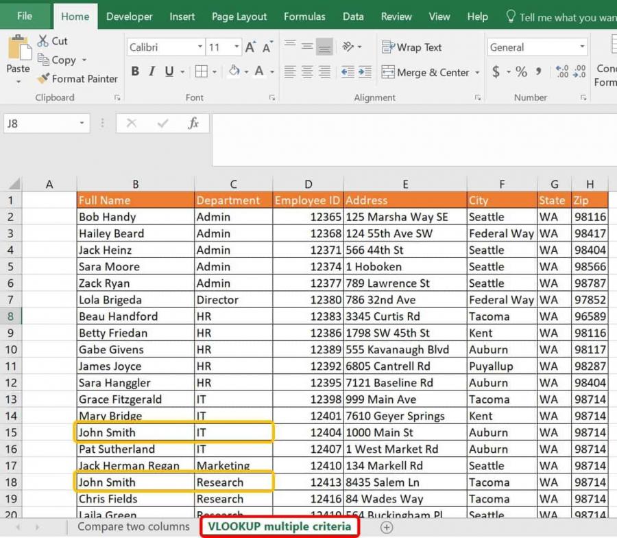 Master VLOOKUP Multiple Criteria And Advanced Formulas | Smartsheet