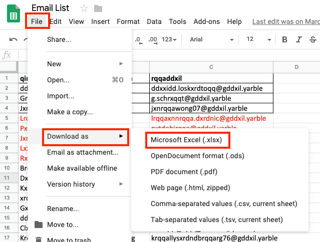 Can You Convert A Google Sheet To Excel