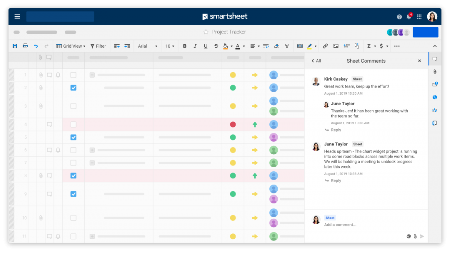 Smartsheet Work Execution Platform Smartsheet 1407