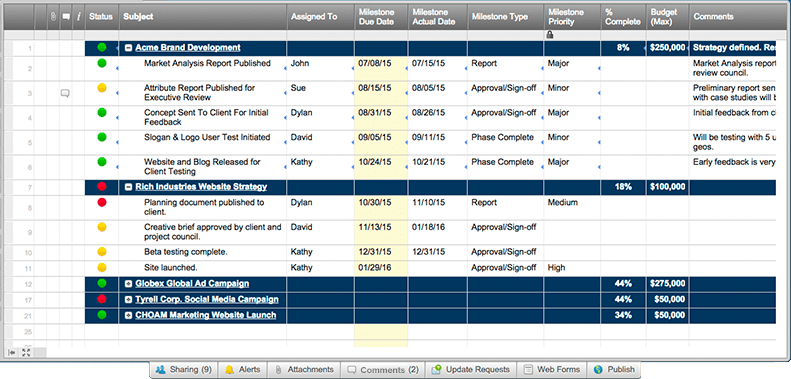 Portfolio Management Reporting Templates