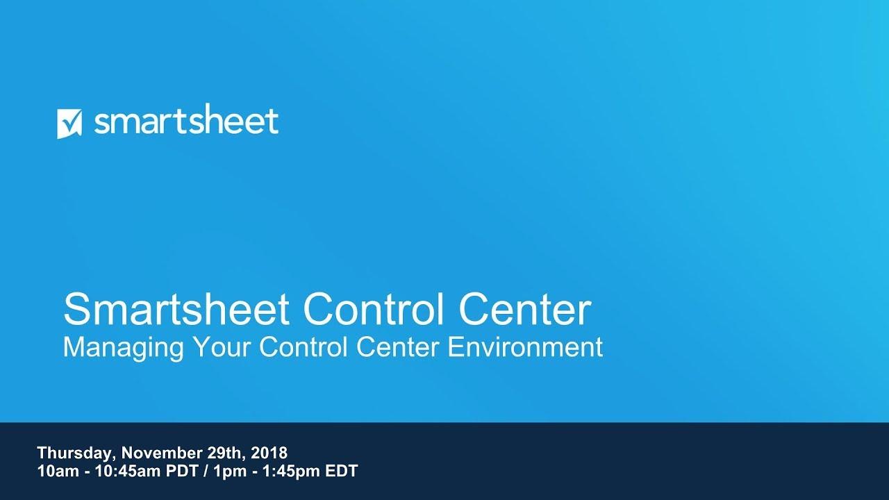 Video Center | Smartsheet