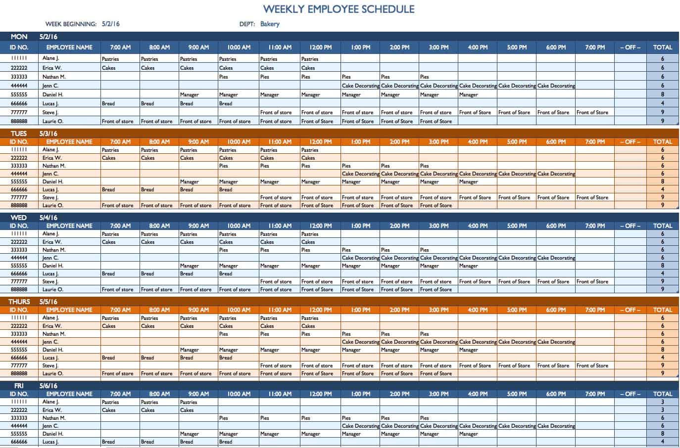 Week Calendar Excel Template from www.smartsheet.com